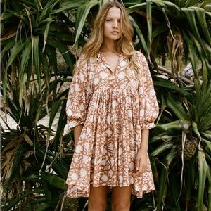 sold elsewhere 
Daughters of India Kyra Mini Dress, Caramel Small, NWT
